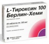 L-тироксин таб100мкг №50